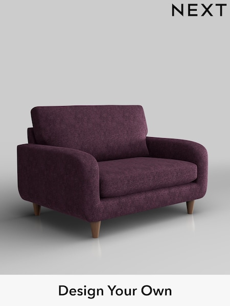 Plush Chenille/Dark Plum Purple Camden (W43720) | £799