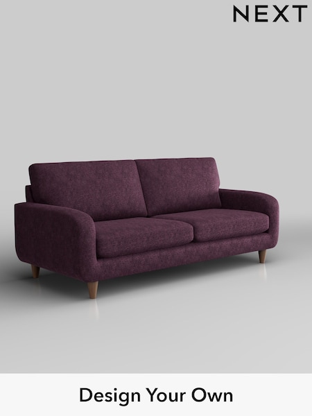 Plush Chenille/Dark Plum Purple Camden (W43720) | £1,099