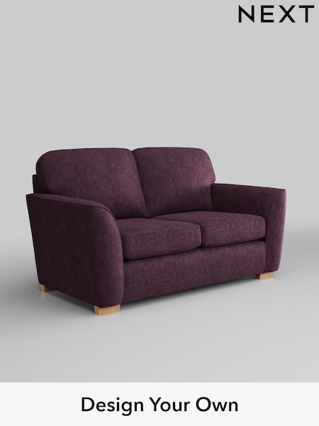 Plush Chenille/Dark Plum Purple Malvern (W43721) | £975