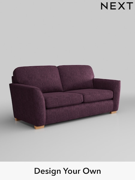 Plush Chenille/Dark Plum Purple Malvern (W43721) | £1,075