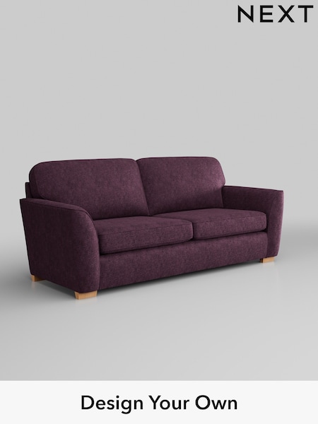 Plush Chenille/Dark Plum Purple Malvern (W43721) | £1,175