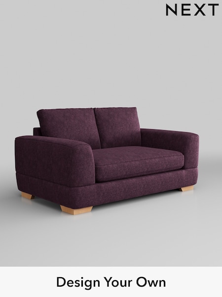 Plush Chenille/Dark Plum Purple Clayton (W43743) | £1,125