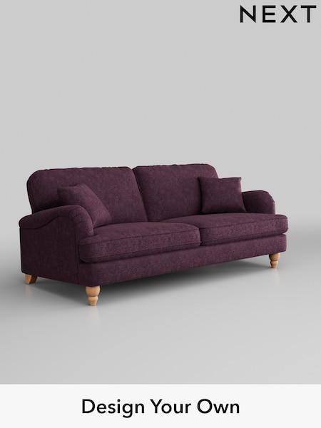 Plush Chenille/Dark Plum Purple Lilly Ii (W43745) | £1,050