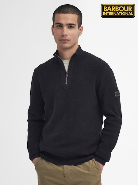 Barbour® International Crawley Funnel Neck Jumper (W43769) | £119
