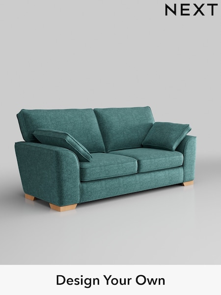 Plush Chenille/Dark Teal Green Stamford (W43776) | £1,250