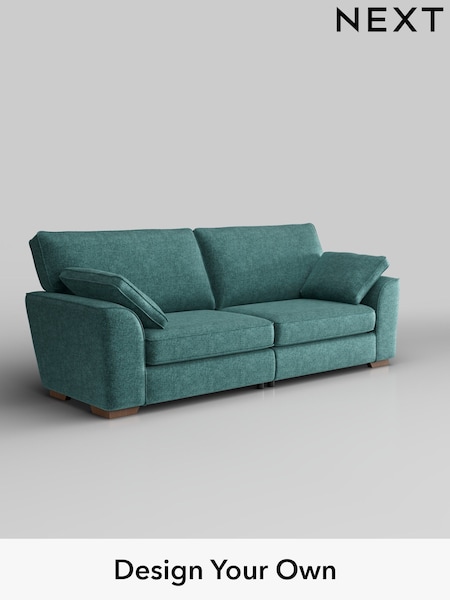 Plush Chenille/Dark Teal Green Stamford (W43776) | £1,350