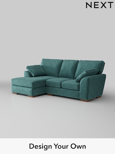 Plush Chenille/Dark Teal Green Stamford (W43776) | £1,699