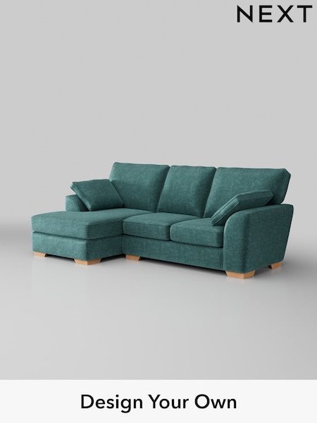 Plush Chenille/Dark Teal Green Stamford (W43776) | £1,799