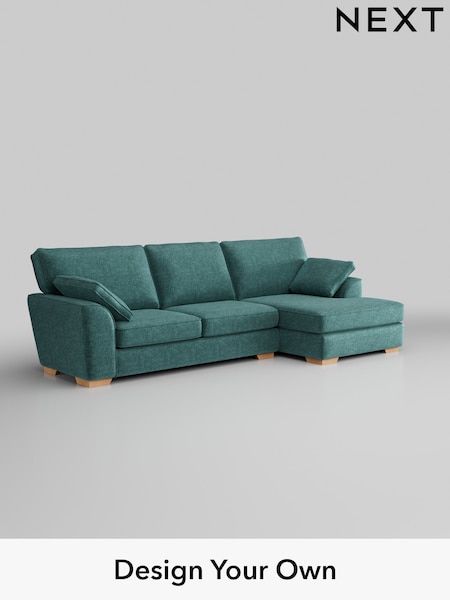 Plush Chenille/Dark Teal Green Stamford (W43776) | £1,950