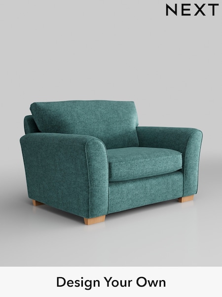 Plush Chenille/Dark Teal Green Michigan Ii (W43778) | £725