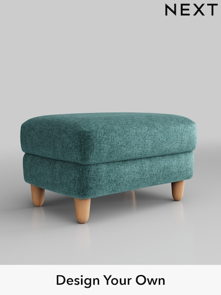 Plush Chenille/Dark Teal Green Campbell (W43803) | £425