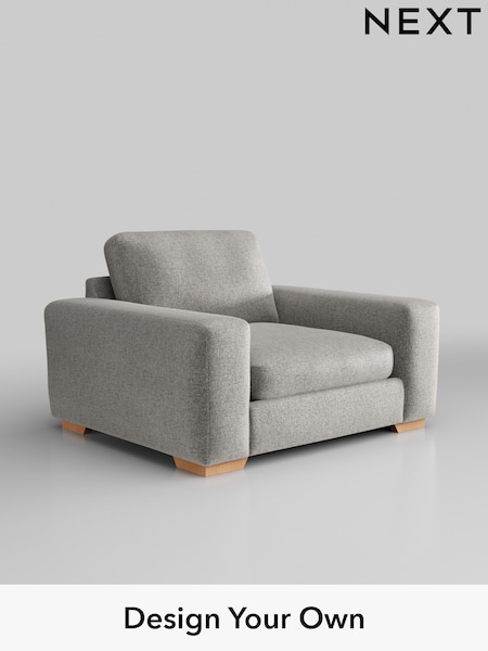 Plush Chenille/Light Grey Houghton Deep Sit (W43805) | £975