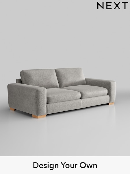 Plush Chenille/Light Grey Houghton Deep Sit (W43805) | £1,375