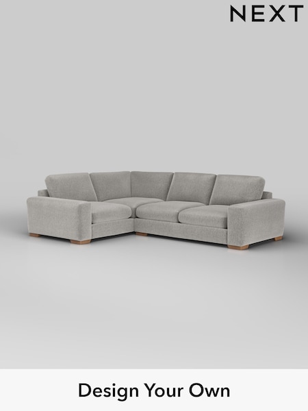 Plush Chenille/Light Grey Houghton Deep Sit (W43805) | £2,575