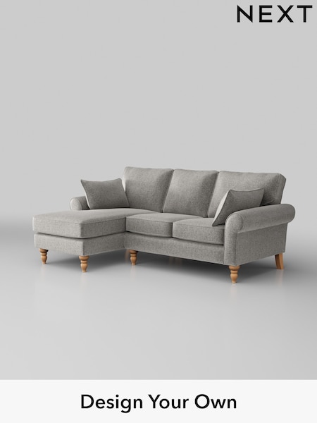 Plush Chenille/Light Grey Mallory (W43807) | £1,475