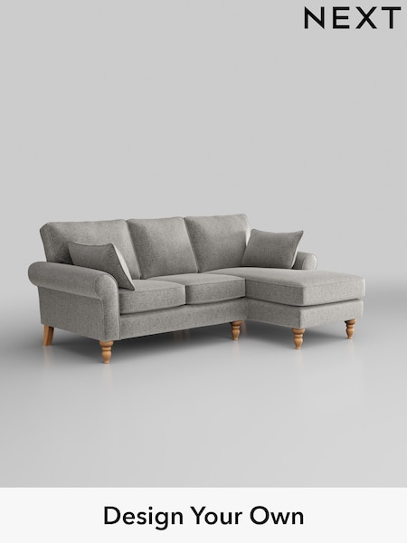 Plush Chenille/Light Grey Mallory (W43807) | £1,475