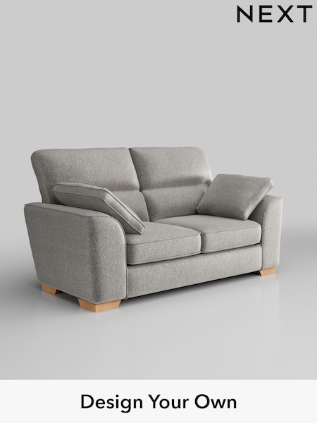 Plush Chenille/Light Grey Stamford Highback (W43811) | £1,199