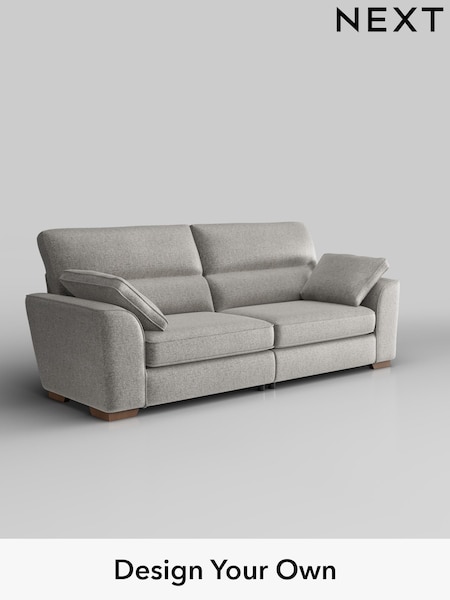 Plush Chenille/Light Grey Stamford Highback (W43811) | £1,399