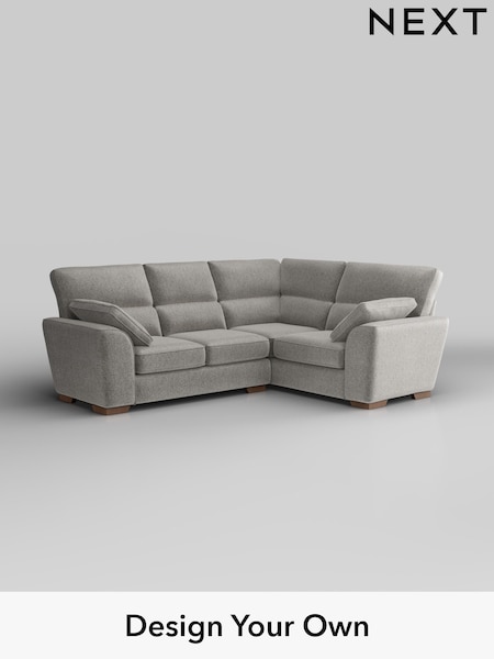 Plush Chenille/Light Grey Stamford Highback (W43811) | £2,150