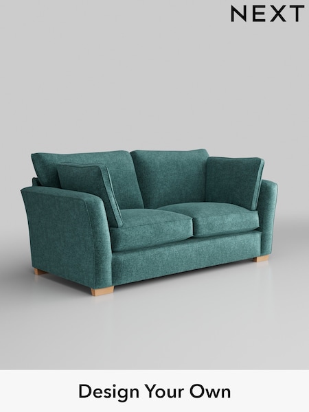 Plush Chenille/Dark Teal Green Heath Highback (W43815) | £1,225