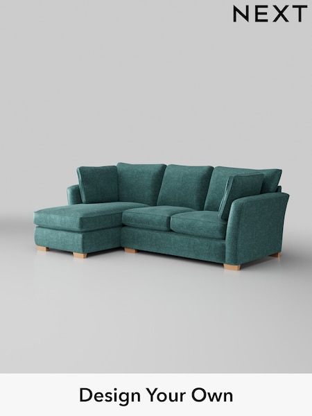 Plush Chenille/Dark Teal Green Heath Highback (W43815) | £1,899