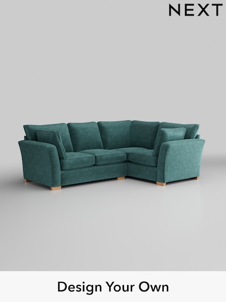Plush Chenille/Dark Teal Green Heath Highback (W43815) | £2,050