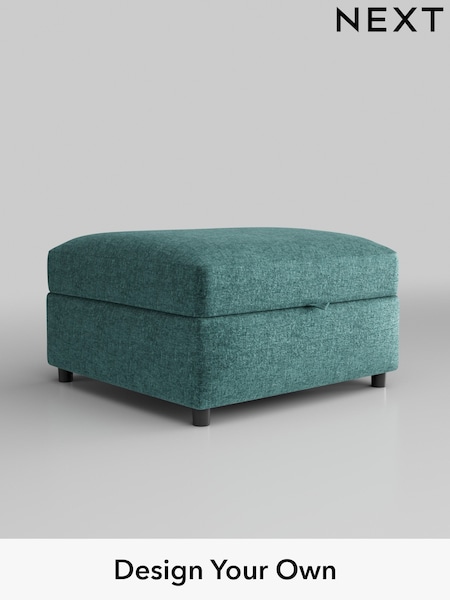 Plush Chenille/Dark Teal Green Parker Platform (W43817) | £499