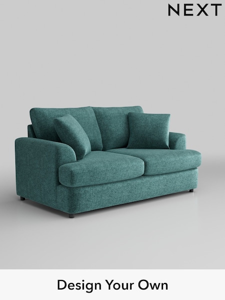 Plush Chenille/Dark Teal Green Parker Platform (W43817) | £1,175