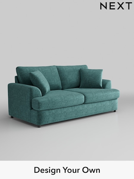Plush Chenille/Dark Teal Green Parker Platform (W43817) | £1,275