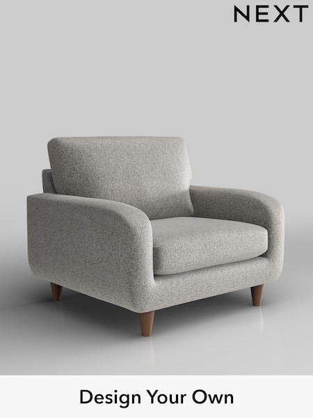 Plush Chenille/Light Grey Camden (W43818) | £650