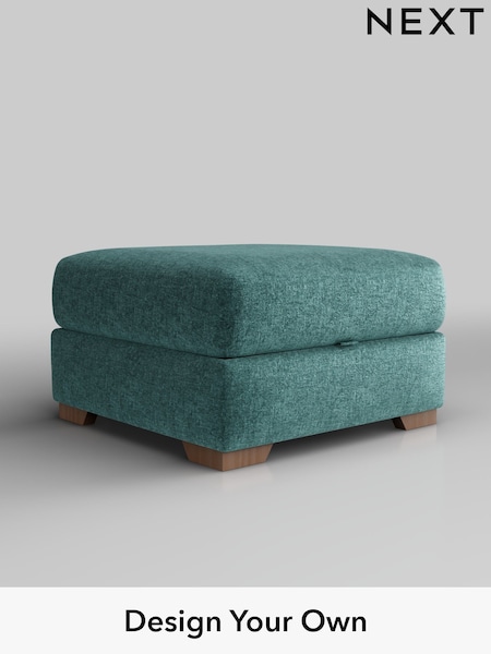 Plush Chenille/Dark Teal Green Houghton Deep Relaxed Sit (W43819) | £499