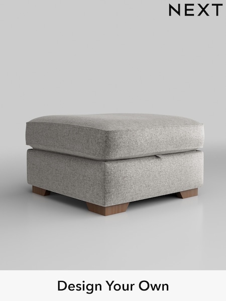 Plush Chenille/Light Grey Stamford Buttoned Back (W43823) | £499