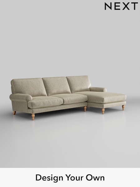 Plush Chenille/Light Natural Erin Deep Relaxed Sit (W43836) | £1,975