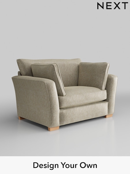 Plush Chenille/Light Natural Heath Highback (W43844) | £850