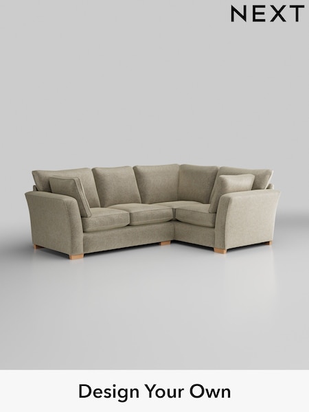 Plush Chenille/Light Natural Heath Highback (W43844) | £2,050