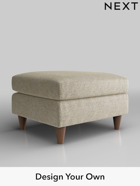 Plush Chenille/Light Natural Elliot Highback (W43853) | £350