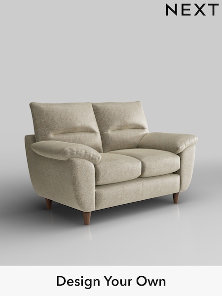 Plush Chenille/Light Natural Elliot Highback (W43853) | £975