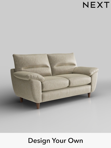 Plush Chenille/Light Natural Elliot Highback (W43853) | £1,075