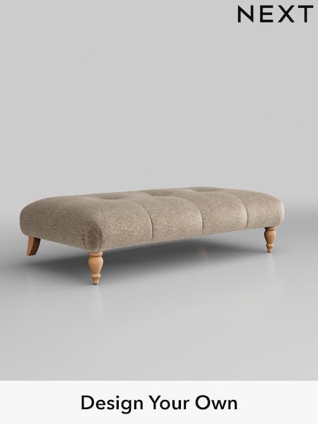 Plush Chenille/Mid Natural Erin Buttoned Back Deep Sit (W43854) | £499