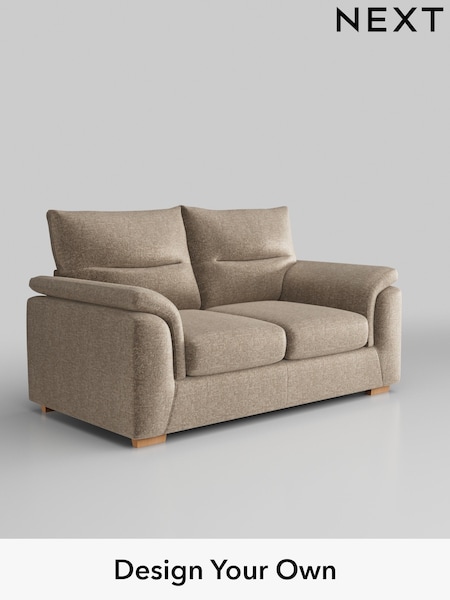 Plush Chenille/Mid Natural Hayden Highback (W43855) | £1,125