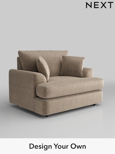 Plush Chenille/Mid Natural Parker Platform (W43858) | £975