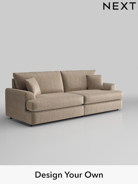 Plush Chenille/Mid Natural Parker Platform (W43858) | £1,475
