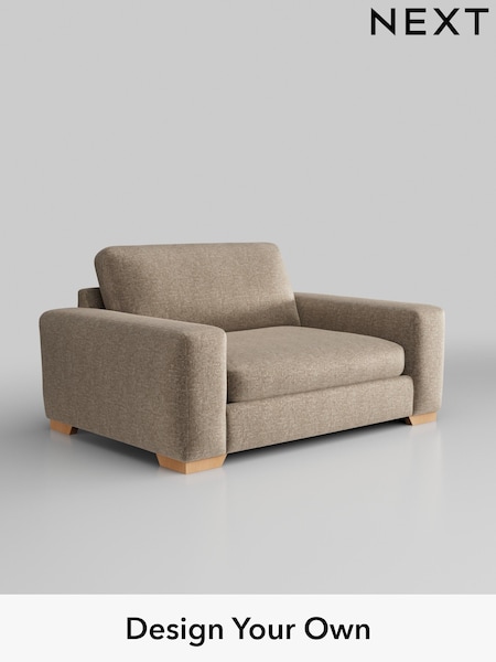 Plush Chenille/Mid Natural Houghton Deep Sit (W43859) | £1,175