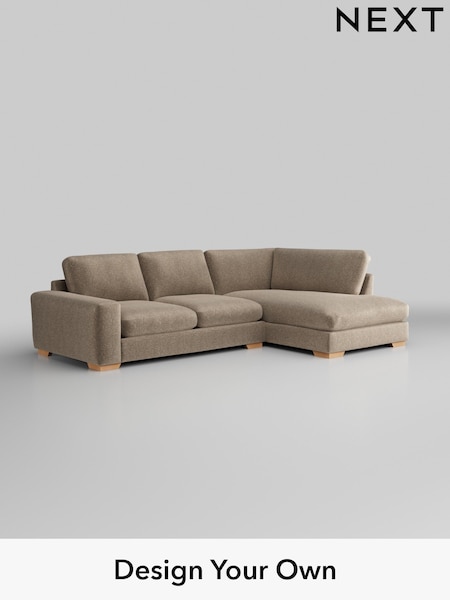 Plush Chenille/Mid Natural Houghton Deep Sit (W43859) | £2,199