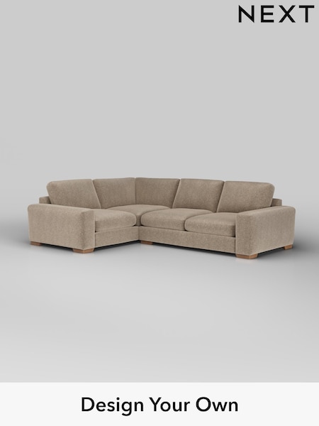 Plush Chenille/Mid Natural Houghton Deep Sit (W43859) | £2,575