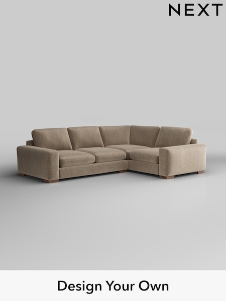 Plush Chenille/Mid Natural Houghton Deep Sit (W43859) | £2,575