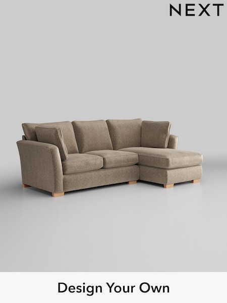 Plush Chenille/Mid Natural Heath Highback (W43860) | £1,899