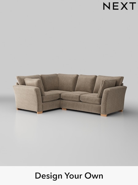 Plush Chenille/Mid Natural Heath Highback (W43860) | £2,050