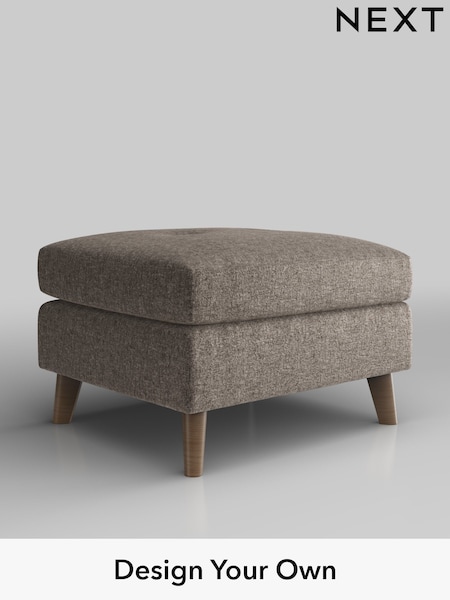 Plush Chenille/Mink Brown Wilson Buttoned Back (W43874) | £350