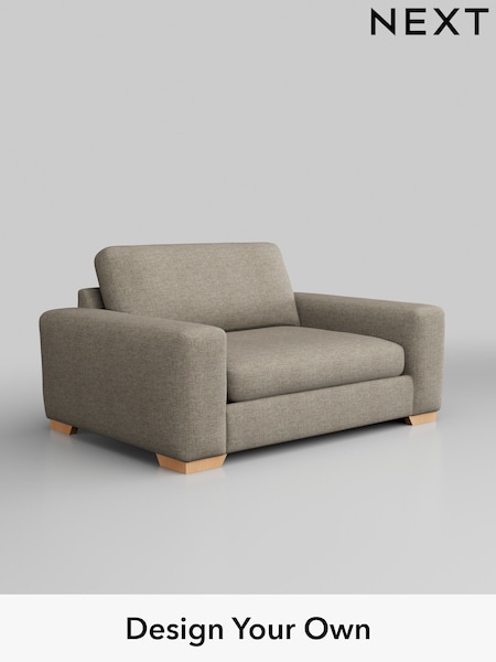 Woven Chenille Easy Clean/Mid Natural Houghton Deep Sit (W43899) | £1,175